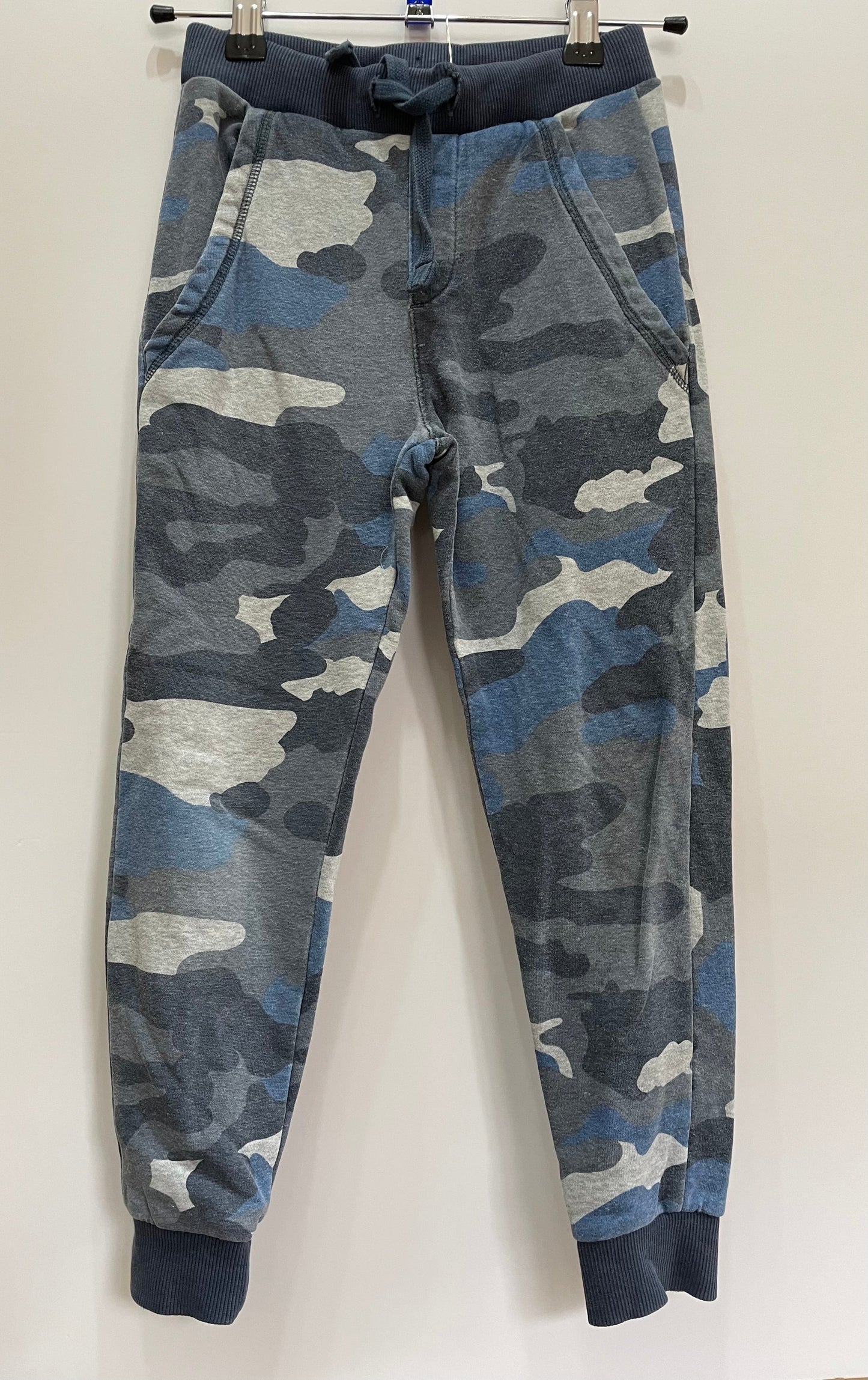 Preloved Marks & Spencer blue camo joggers 6-7y