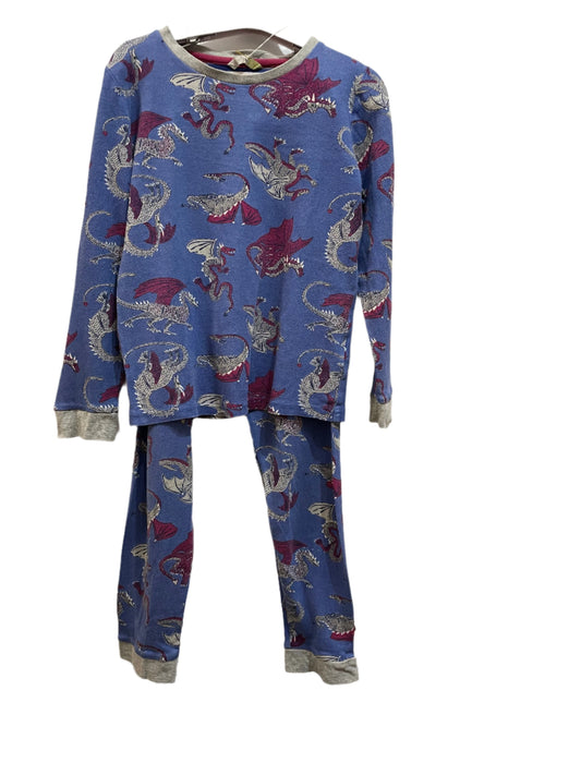 Preloved John Lewis blue dragon pajamas 9y