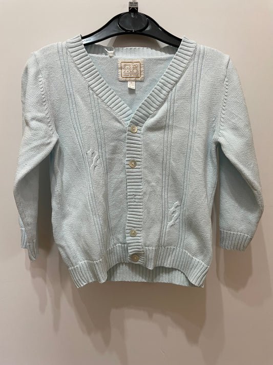 Emile et Rose light blue knit cardigan, 12m