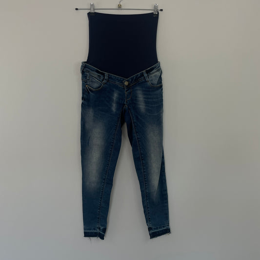 Blooming Marvellous Denim Blue Maternity Jeans UK10S