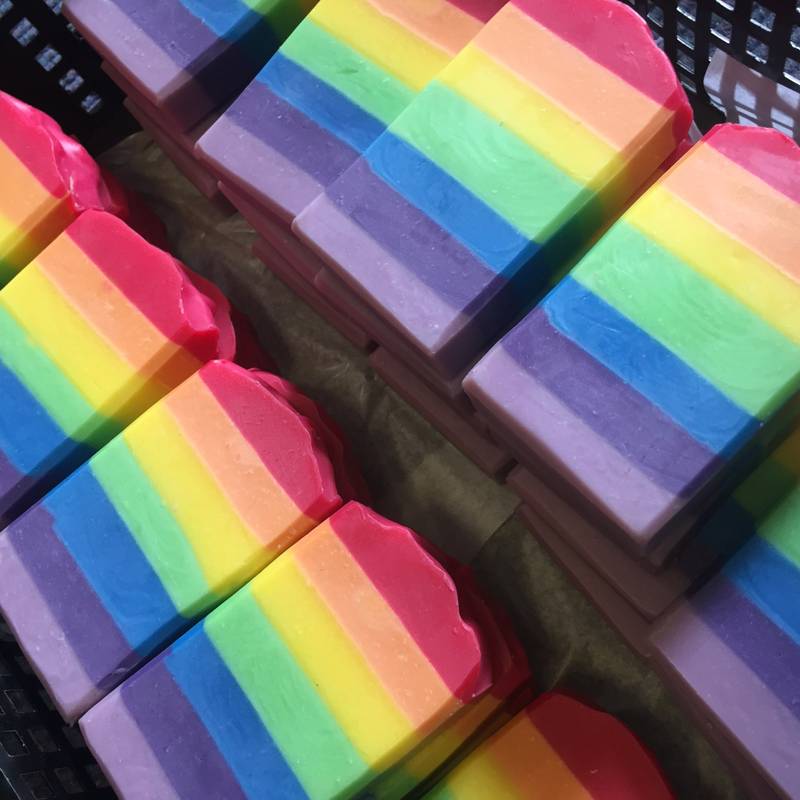 The Soap Mine Enfys (Rainbow) Luxury Handmade Soap