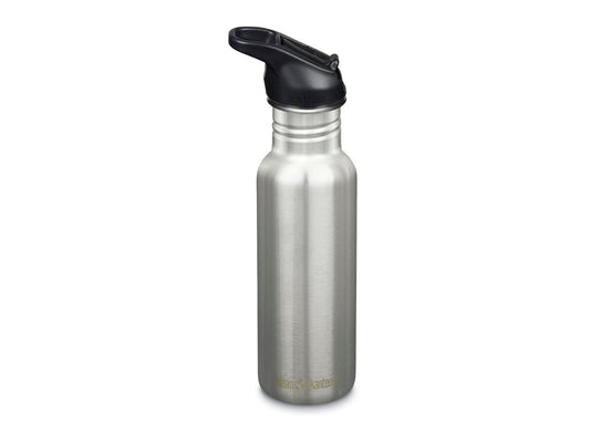 Klean Kanteen 532ml Classic Water Bottle with Flip Seal Sport Cap