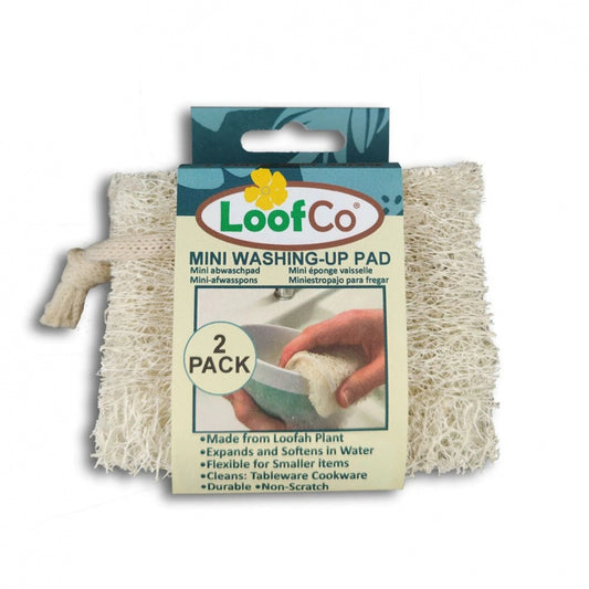 ecoLiving LoofCo Mini Washing Up Pad - 2 Pack