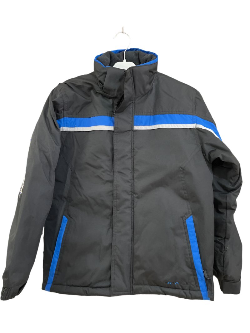 Axj Shop Preloved Parallel Technical Wear - Jacket - Black Blue Gray Ski Jacket ...