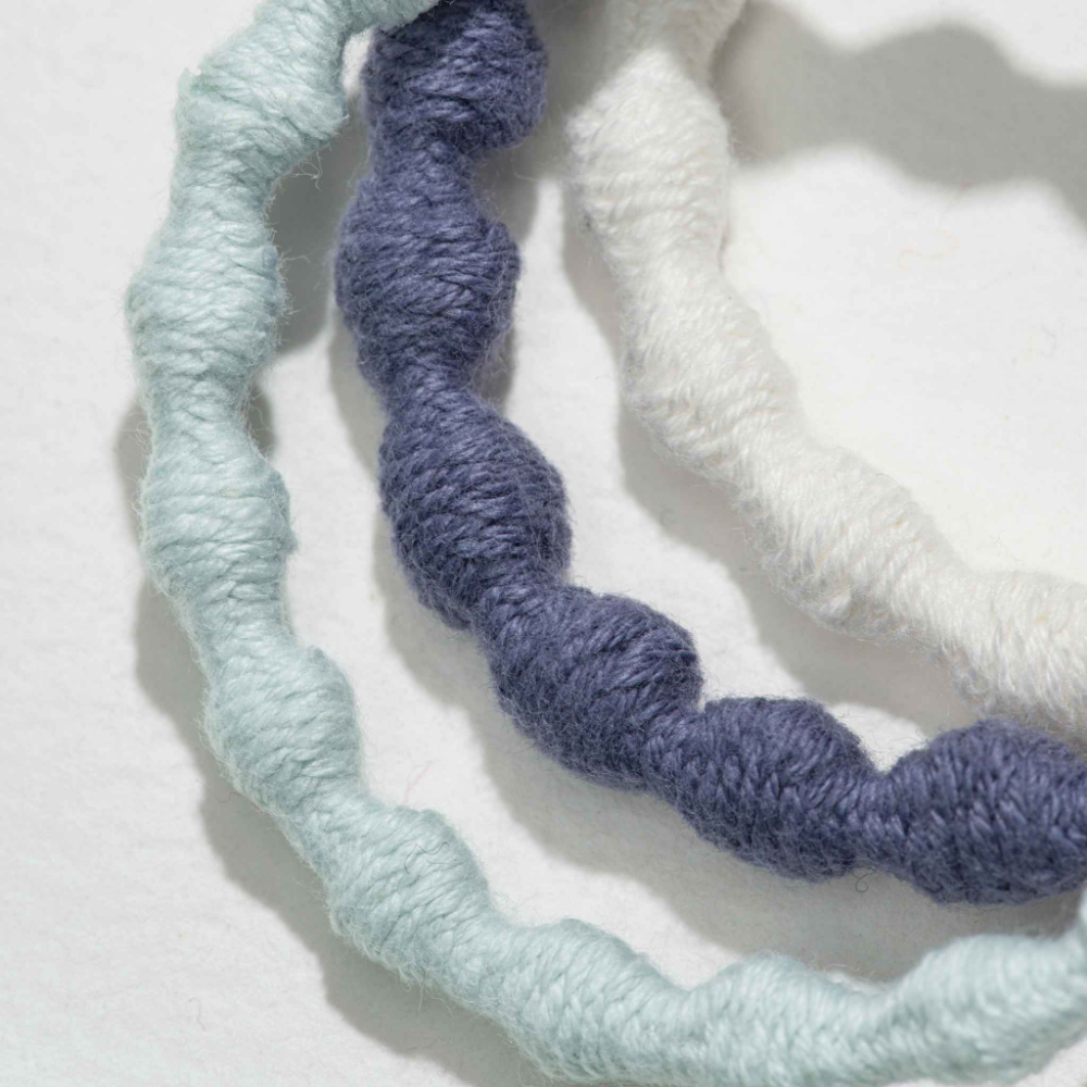 KOOSHOO Plastic-free Pearl Hair Ties