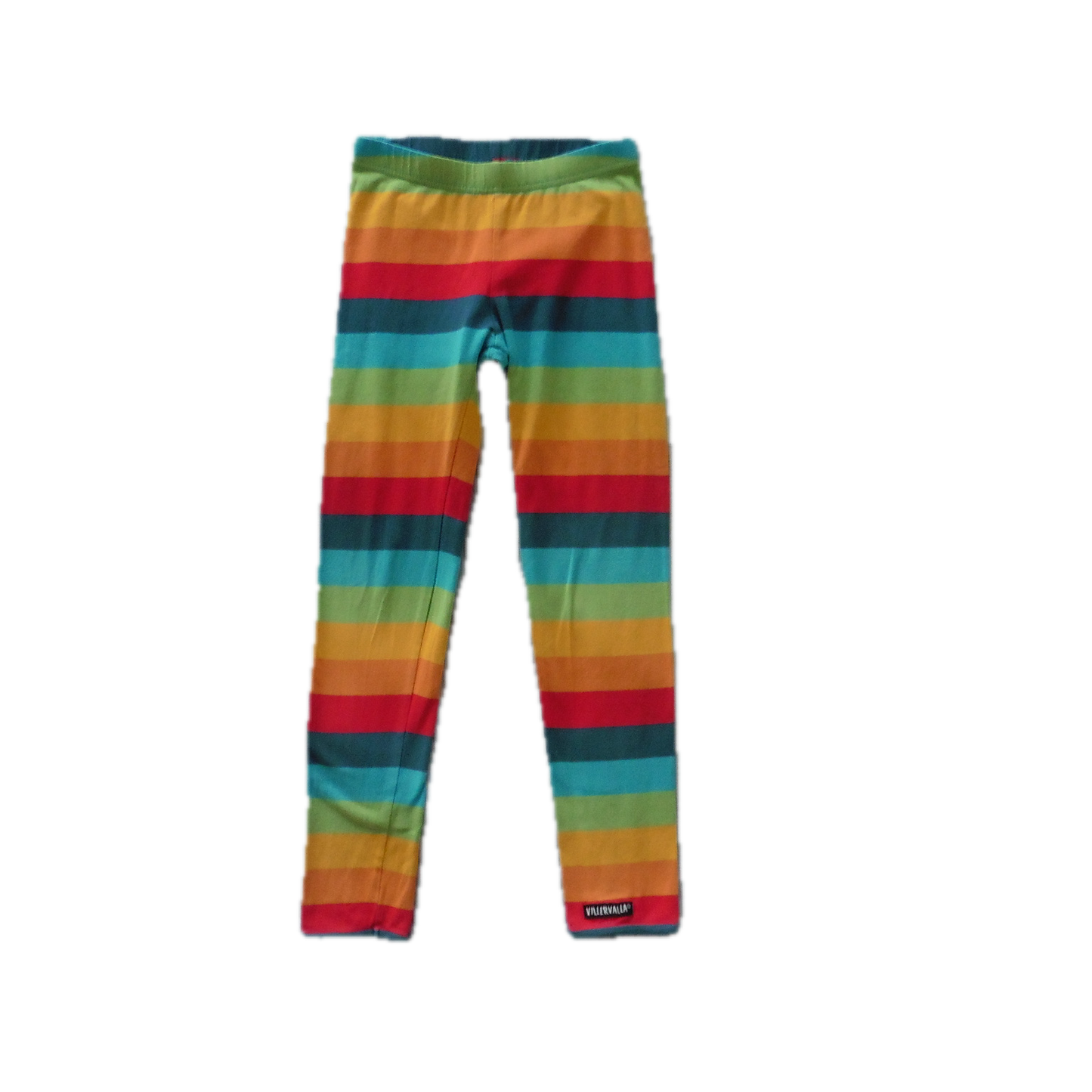 Preloved: Villervalla Rainbow multistripe Leggings 128/8y