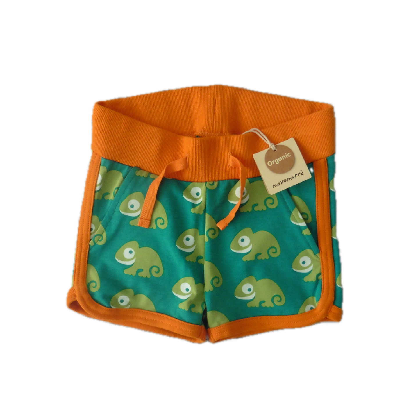 New Maxomorra runner shorts sweat chameleon 5-6y