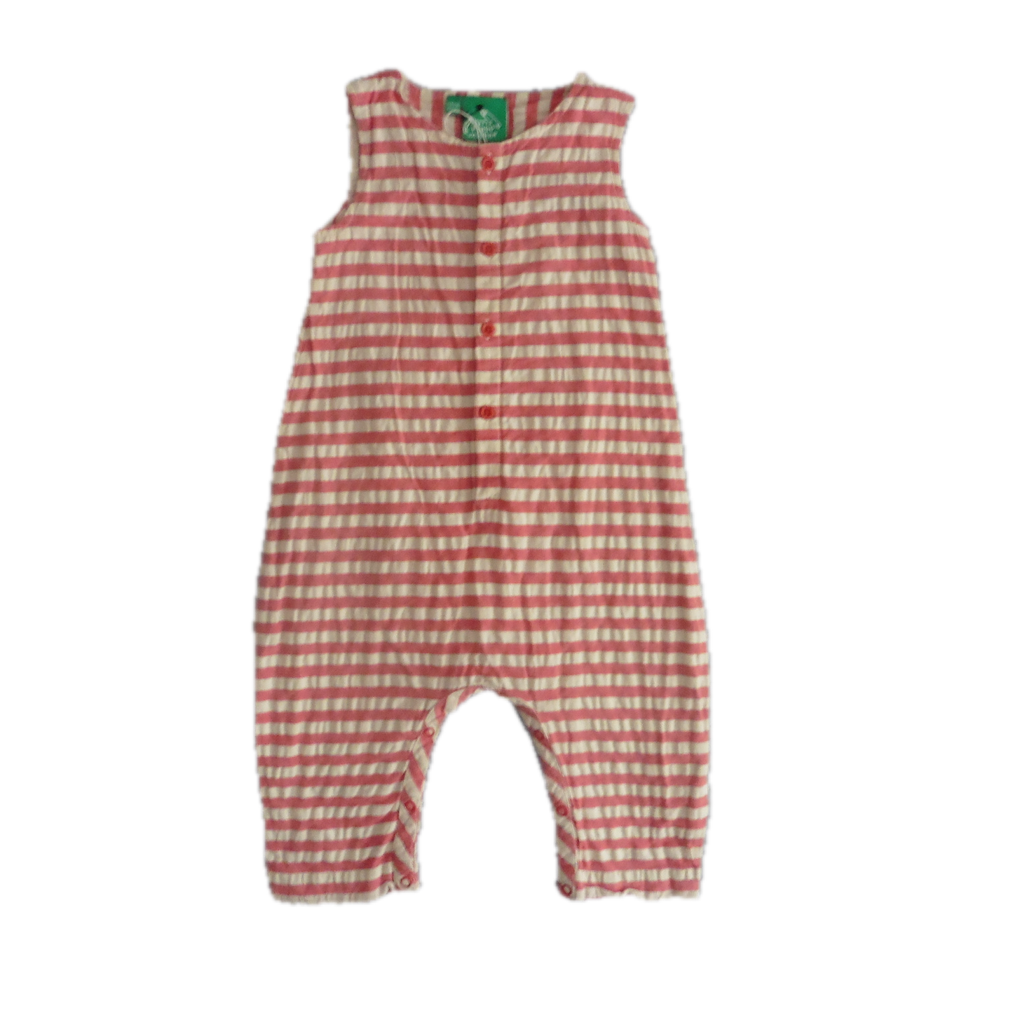 Preloved Little Green Radicals red/white stripe dungs 18-24m