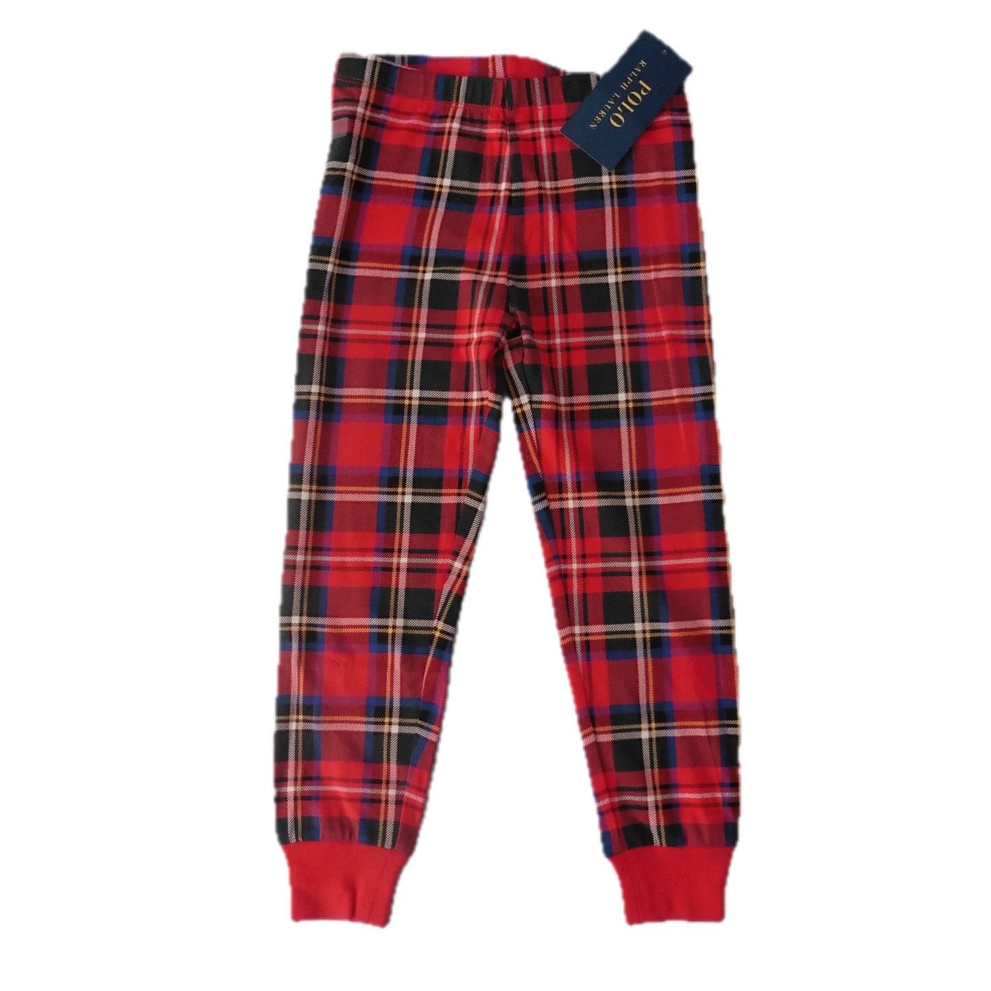 Ralph Lauren Red Chequer Long Sleeve Pyjamas 4y NEW