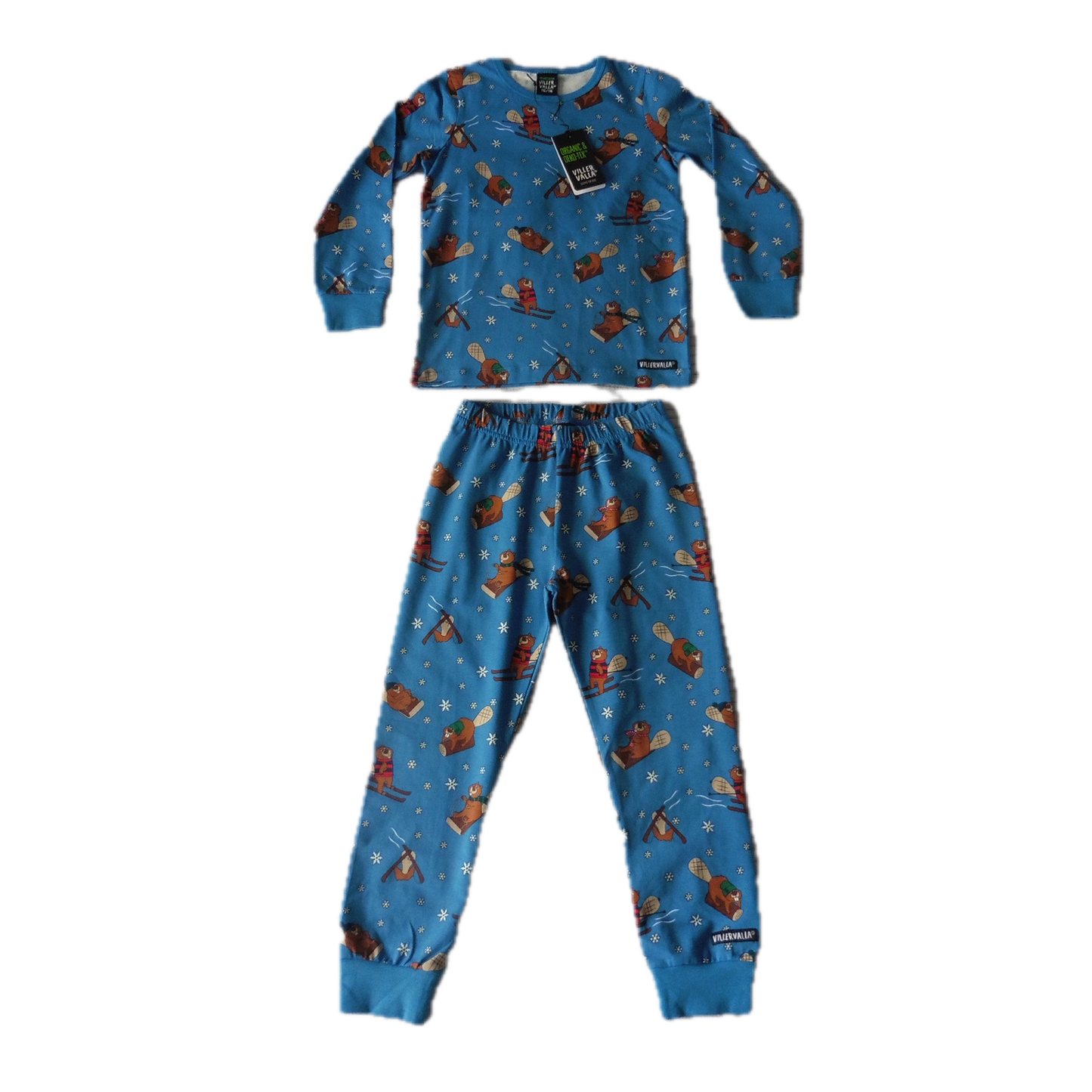 Villervalla Beavers Pyjamas 5-6y NEW