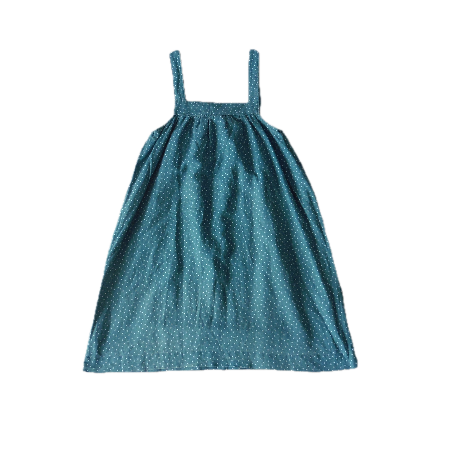 Preloved Frugi Bloom Maternity Denim Pinafore Dress UK14