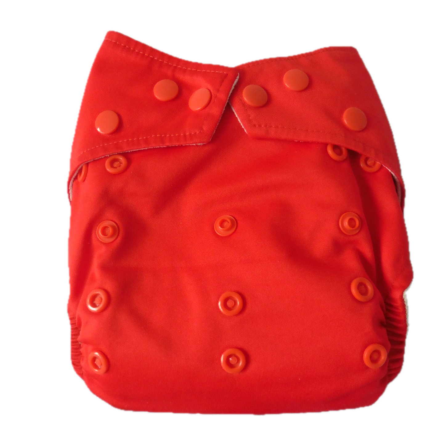 Preloved Baba+Boo One Size Nappy Red + extra boosters