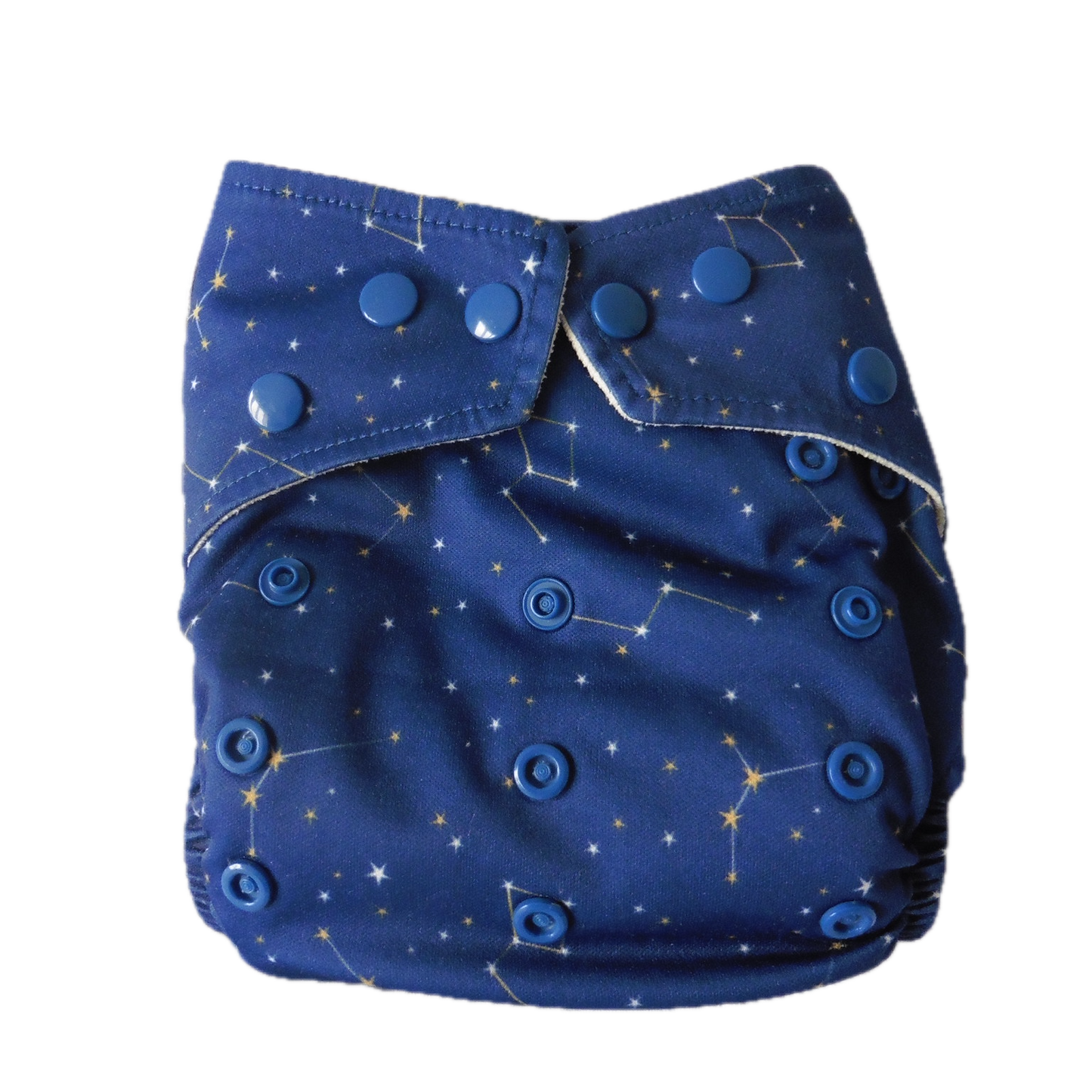 Preloved Baba+Boo One Size Nappy Constellations +extra boosters