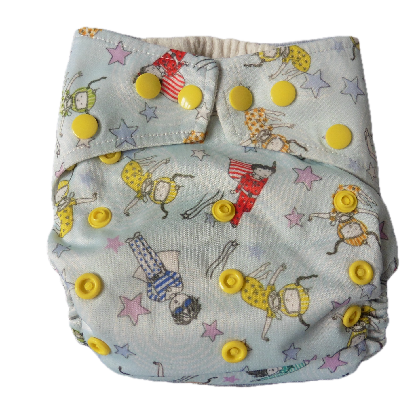 Baba+Boo superkids BTP nappy+2xbamboo boosters