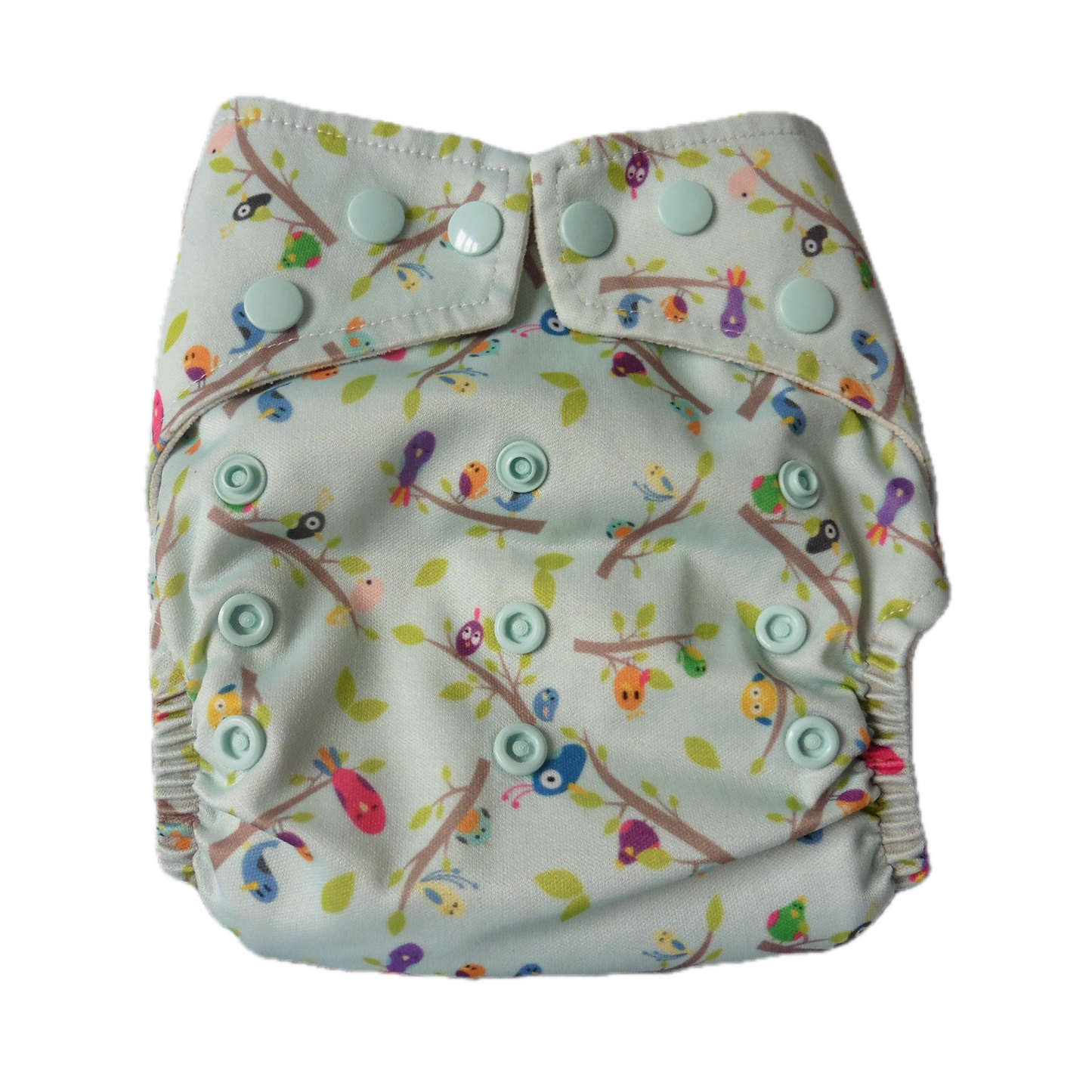 Baba+Boo dawn chorus BTP nappy+2xbamboo boosters