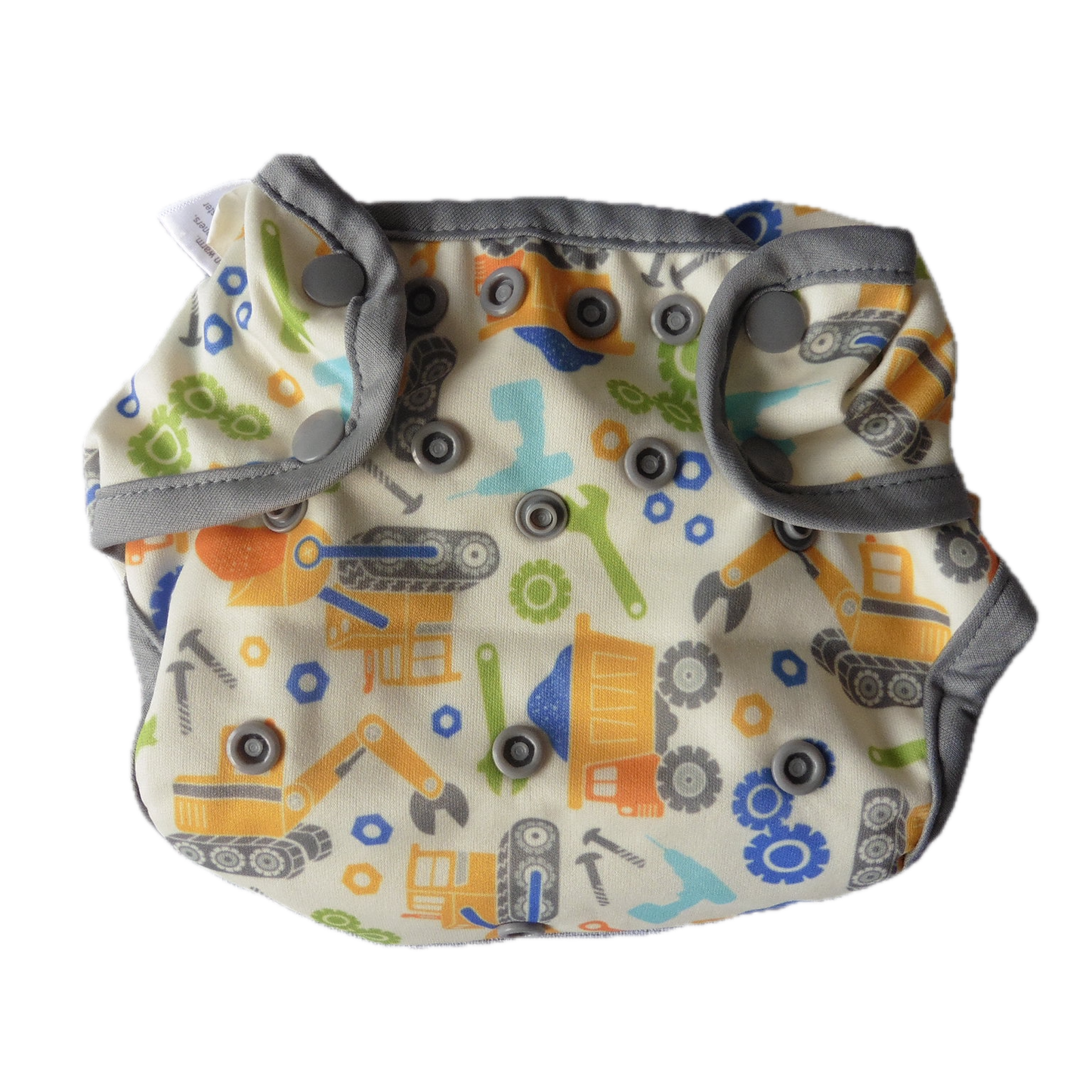 Preloved Blueberrydiapers Nappy cover w/Trucks