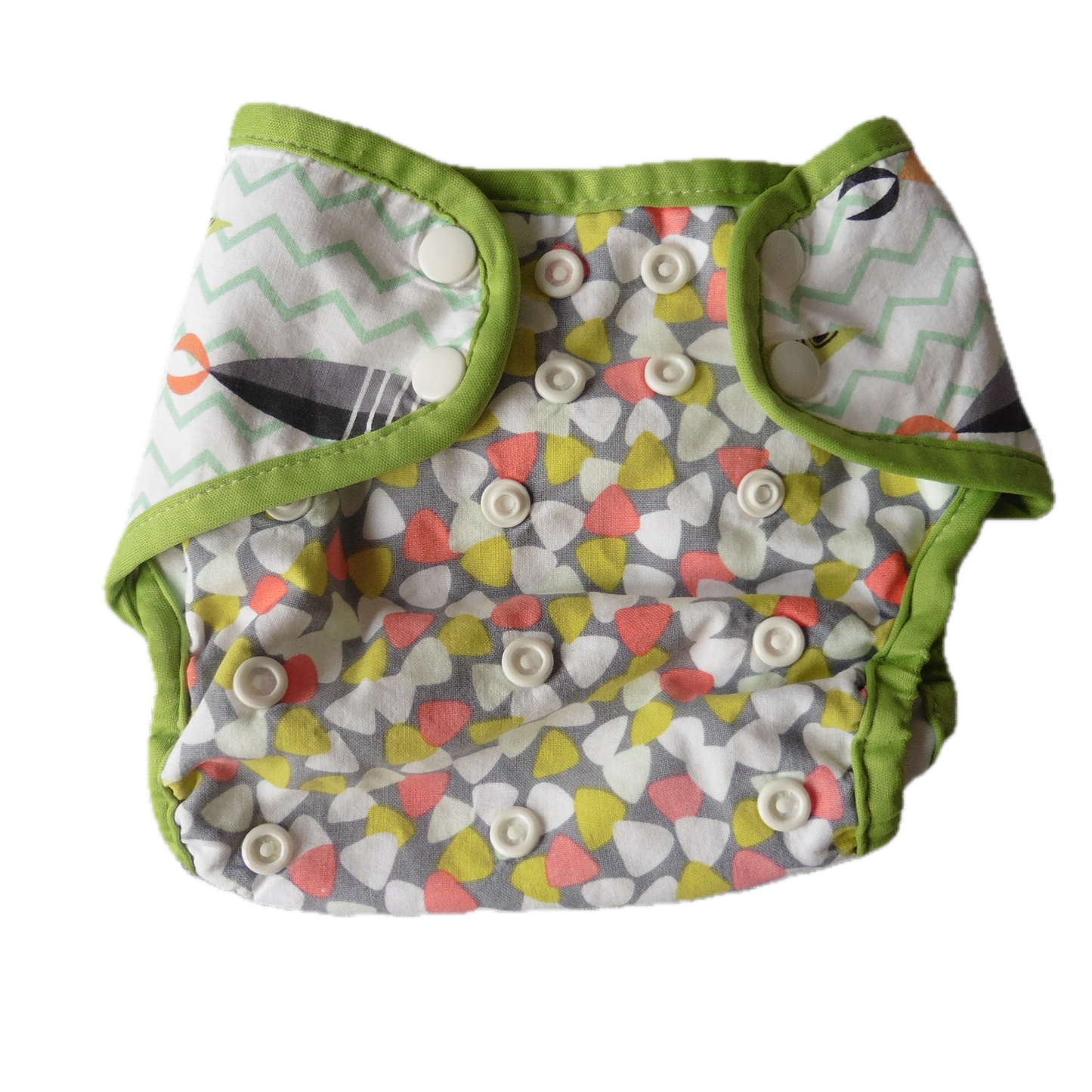 Preloved Planet Wise Nappy cover w/fish