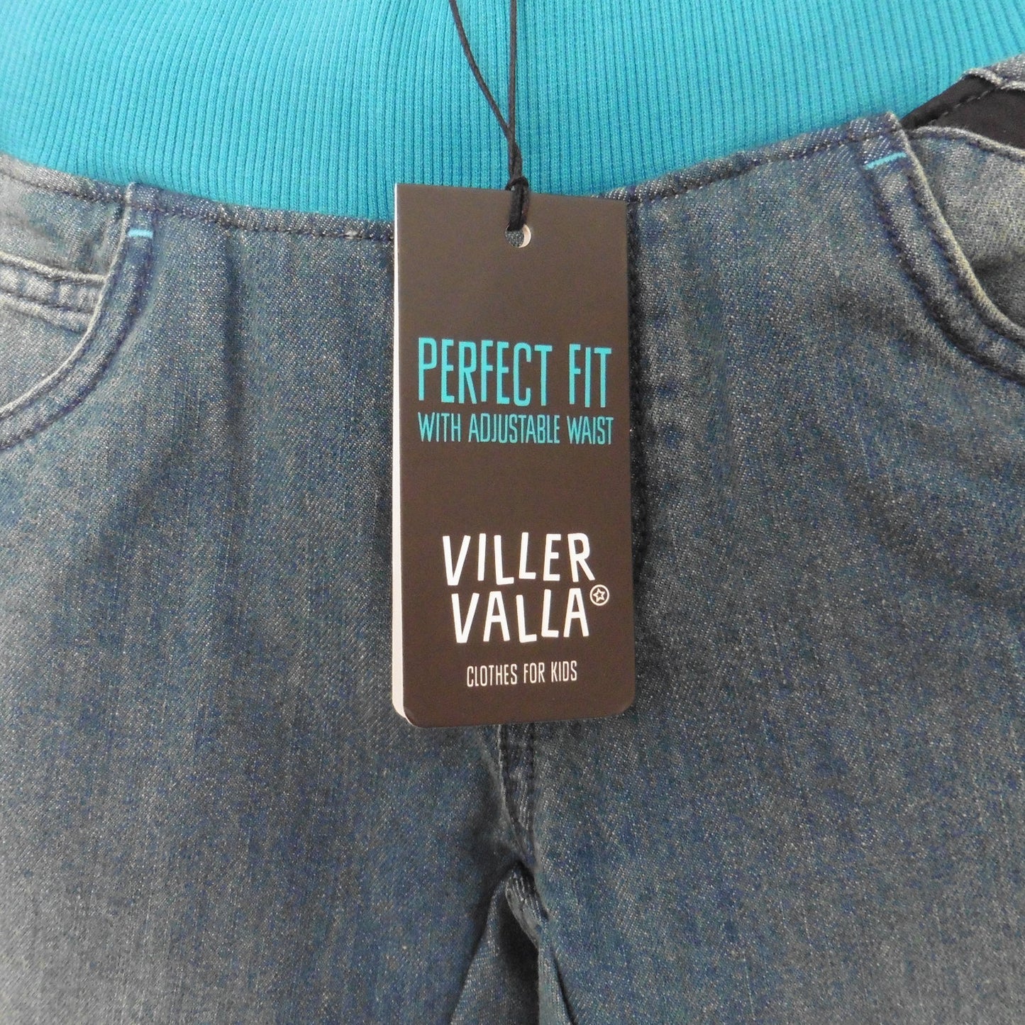 Villervalla Indigo wash relaxed jeans 110 5y NEW