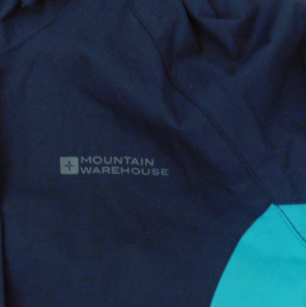 Mountain Warehouse navy waterproof jacket 11-12y