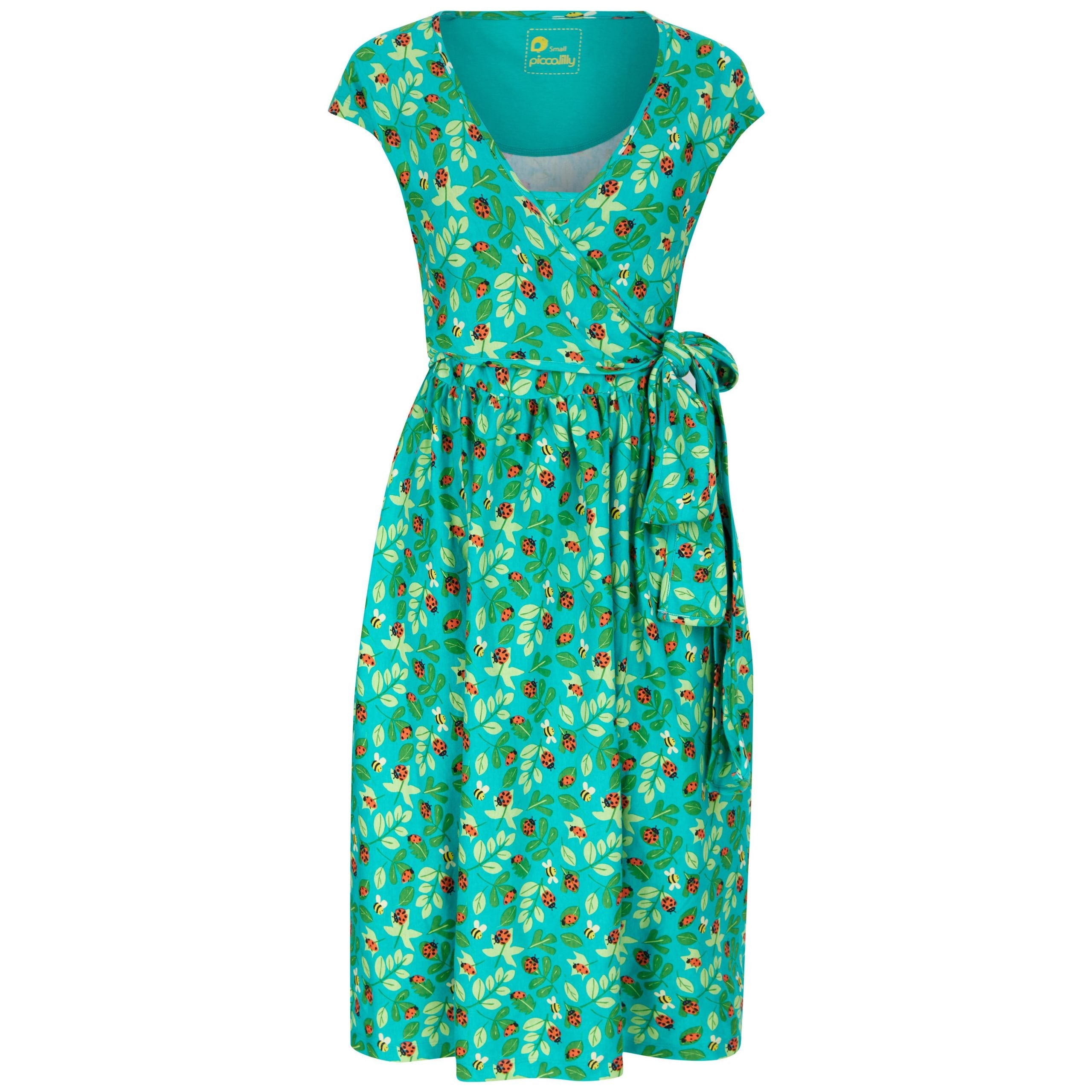 Piccalilly Women's Wrap Dress  - Ladybird X-Small