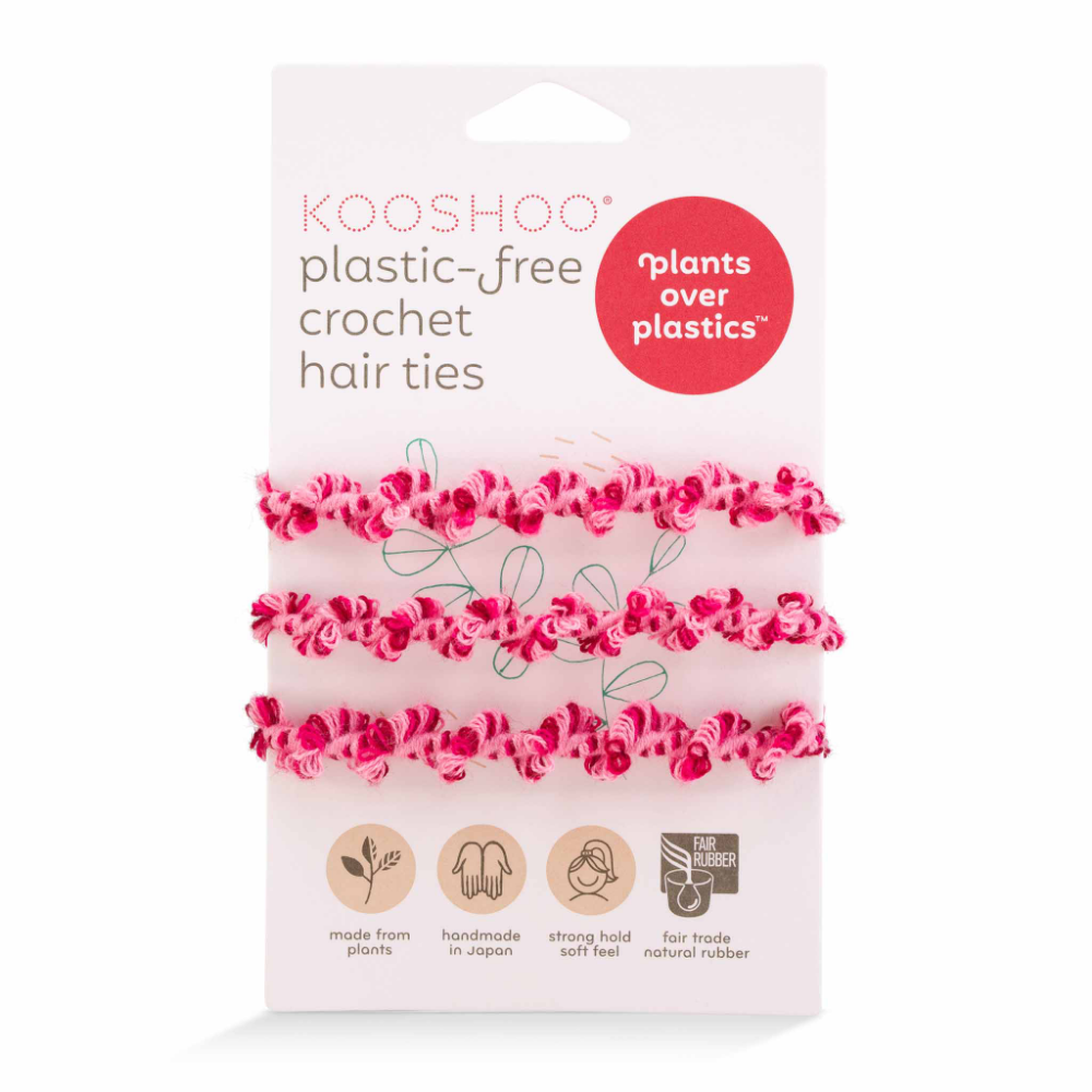 KOOSHOO Plastic-free Crochet Hair Ties