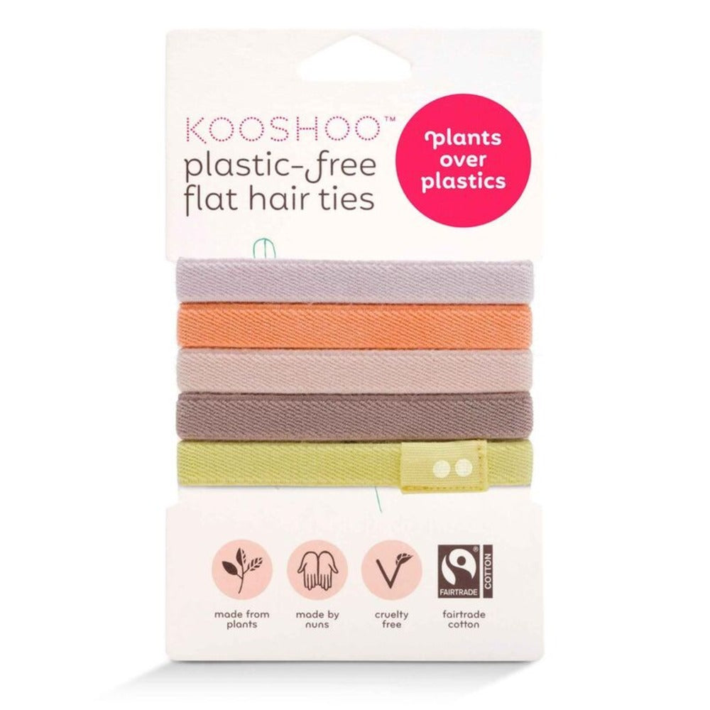 KOOSHOO Plastic Free Hair Ties