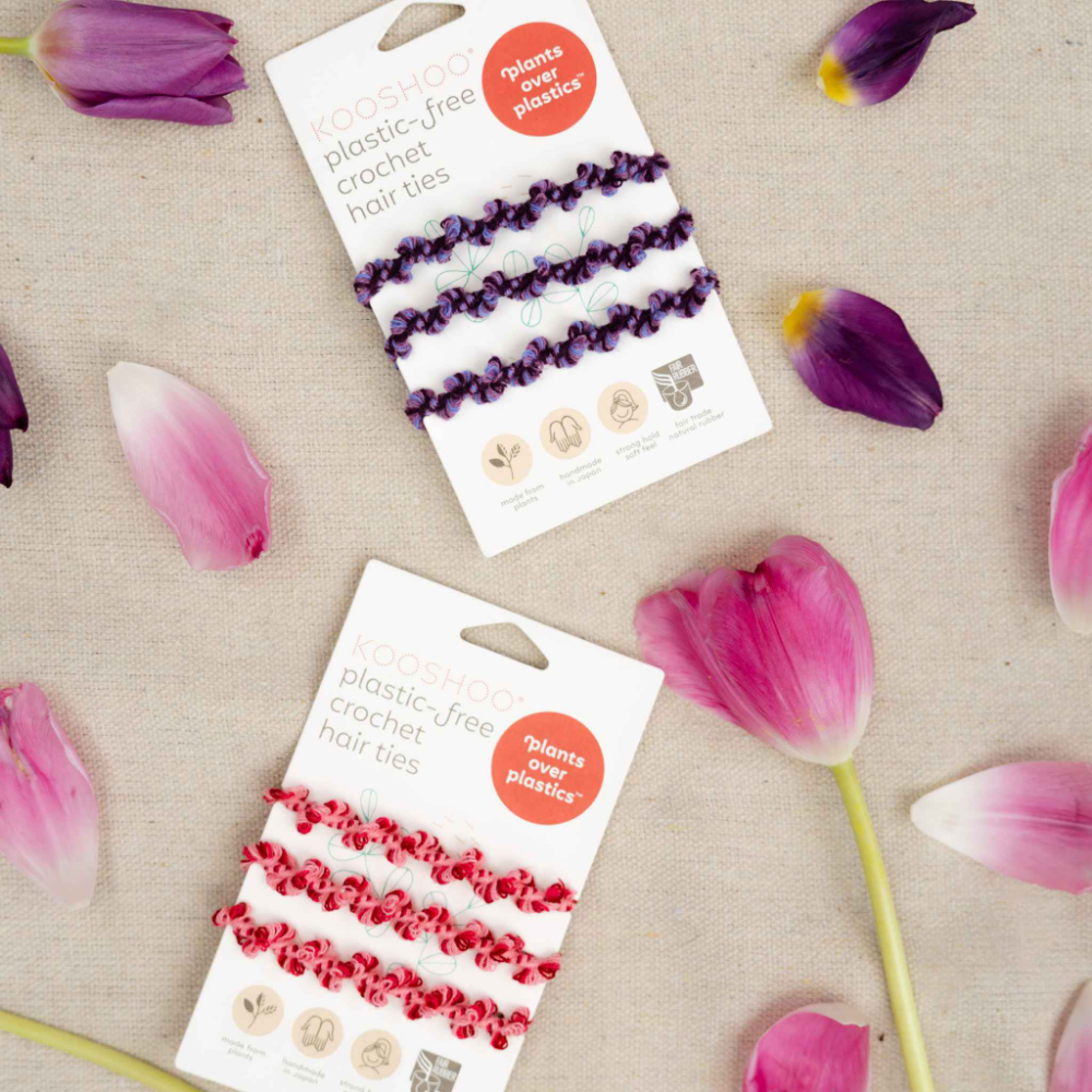 KOOSHOO Plastic-free Crochet Hair Ties