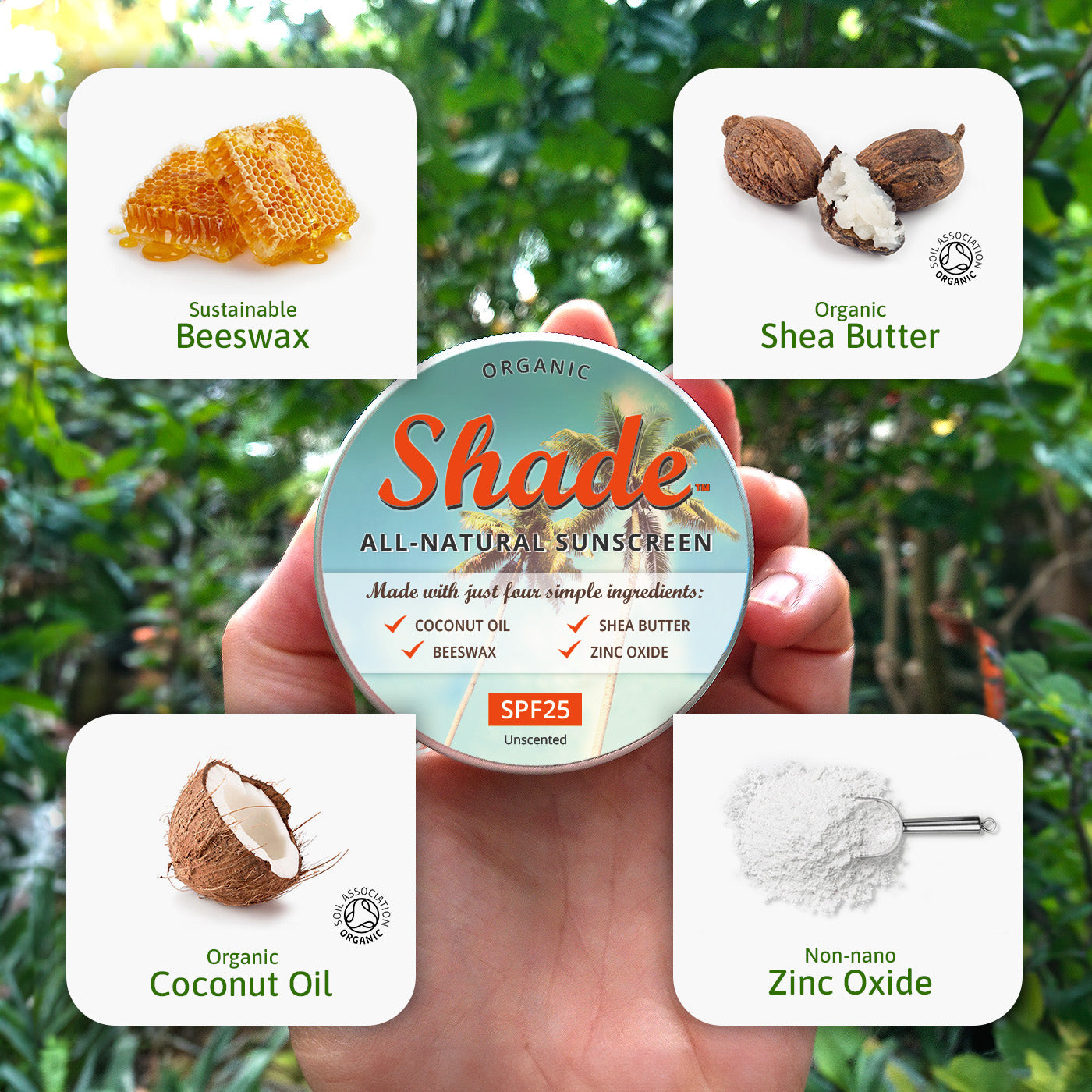 Shade™ All-Natural Sunscreen SPF25