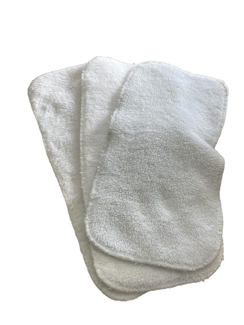 Preloved Unknown Brand - 3x Reusable Nappy Insert/Booster. (Fleece)