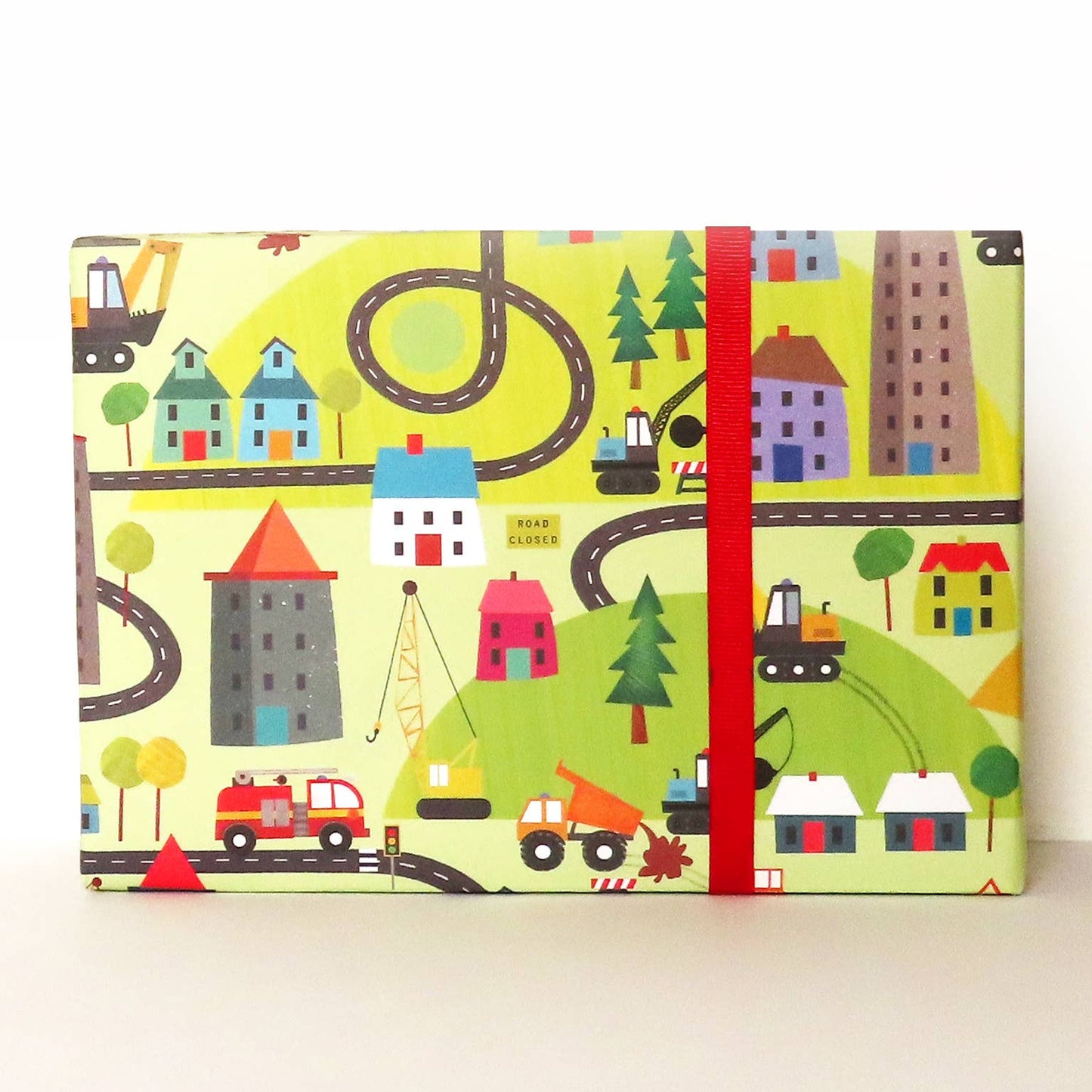 WP118 Road Gift Wrapping Paper