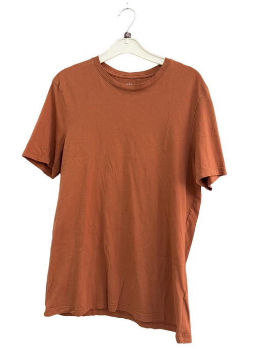 Preloved Marks and Spencer - Brown T Shirt, Size S (13-14y)