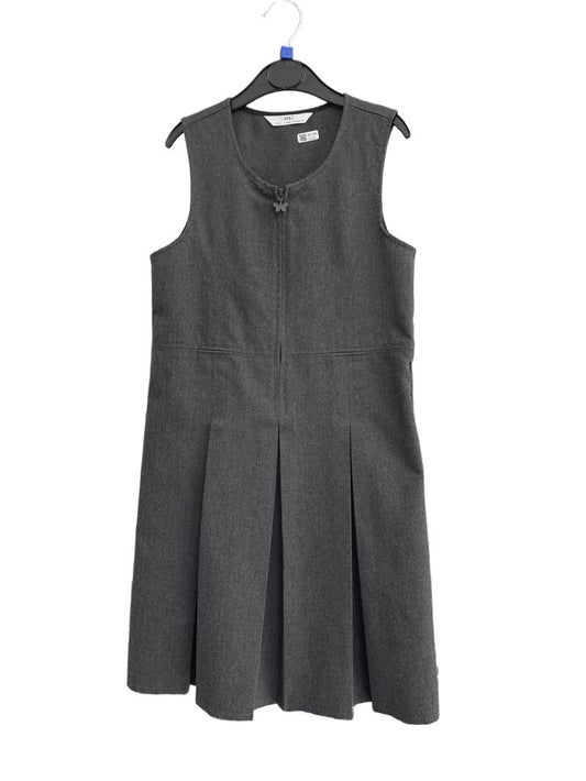 Preloved Marks & Spencer - Gray School Pinafore (6-7y)