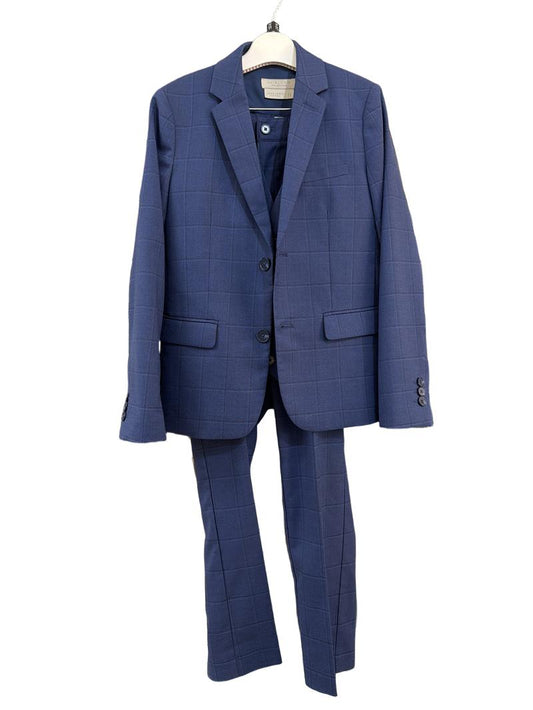 Preloved John Lewis - Blue Suit Blazer, Waistcoat, And Trousers, Heritage Collection (11-12y)