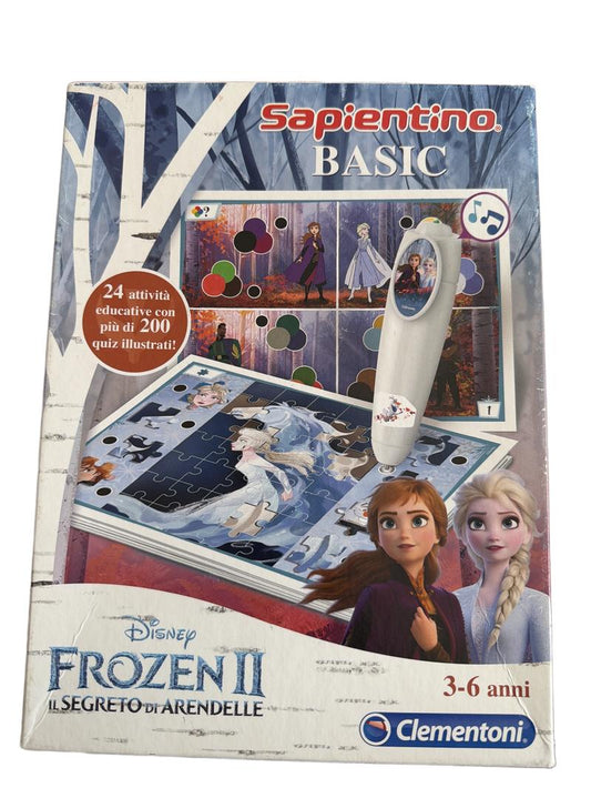 Preloved Toys - Frozen II Educational Activity  Box And Pen - Clementoni