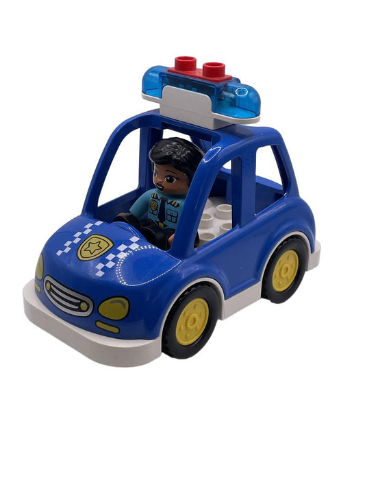 Preloved Duplo Police Car With Siren - Lego