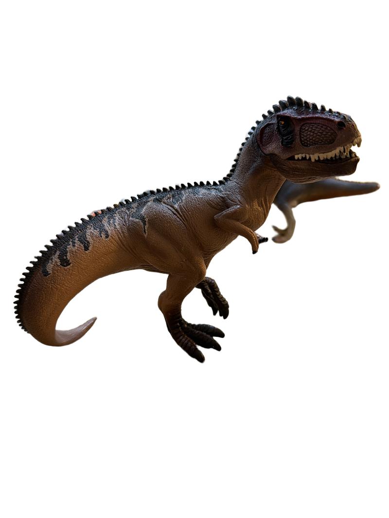 Preloved Toys - Brown T Rex Giganotosaurus Dinosaur - Schleich