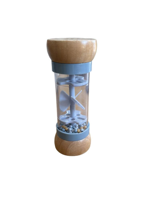 Preloved Toys - Wood And Plastic Rain Rattle - Little Dutch