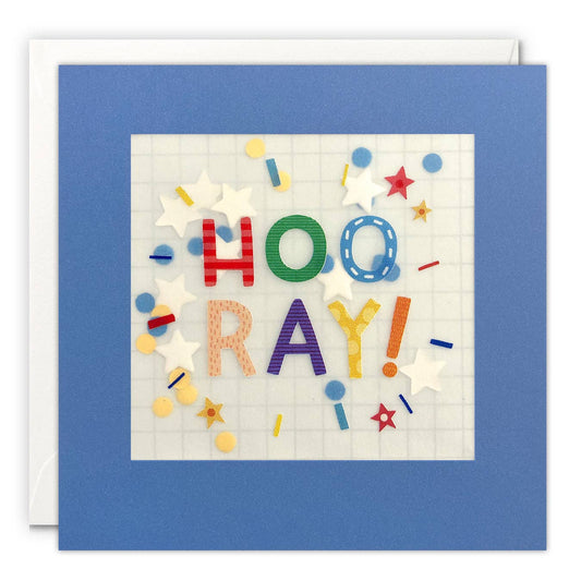 Hooray Paper Shakies Card