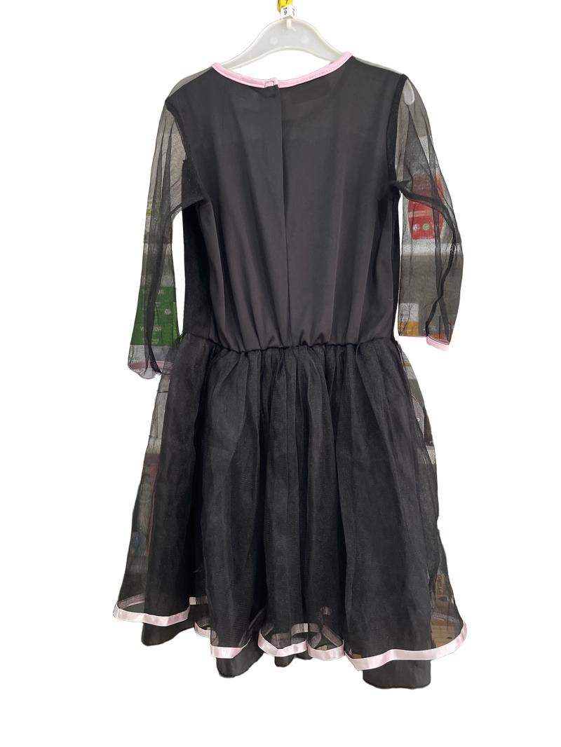 Preloved Halloween - Black Cat Dress, M (7-8y, 8-9y, 9-10y)
