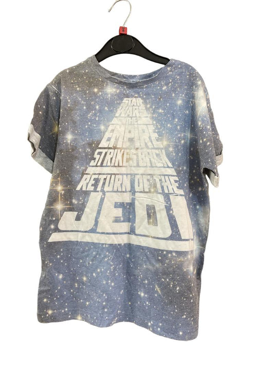 Preloved Star Wars - Blue Star Wars Lightweight T Shirt (8-9y) - Top
