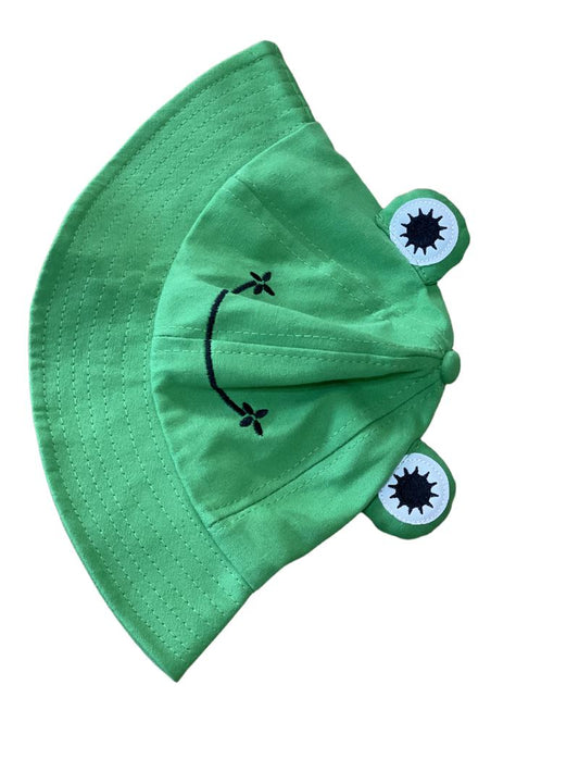 Preloved Unknown Brand - Green Frog Sun Bucket Hat