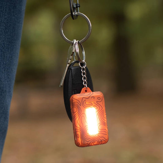 LED Keychain Mini Flashlight, Assorted Pk, 3 Light Settings
