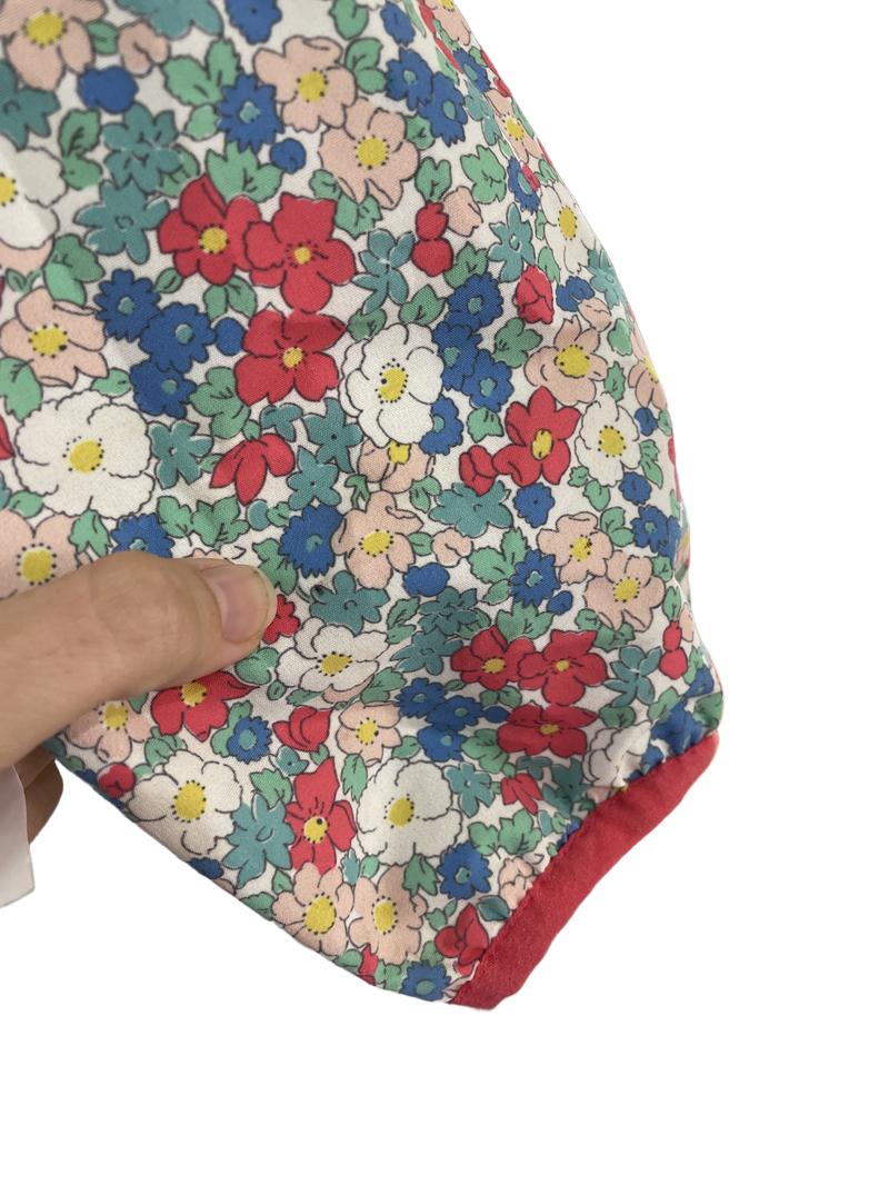 Preloved Mini Boden - Floral Raincoat Packable In Back Pouch (9-10y)