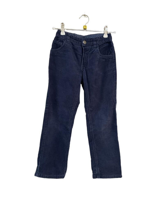 Preloved John Lewis - Navy Corduroy Trousers (7-8y)