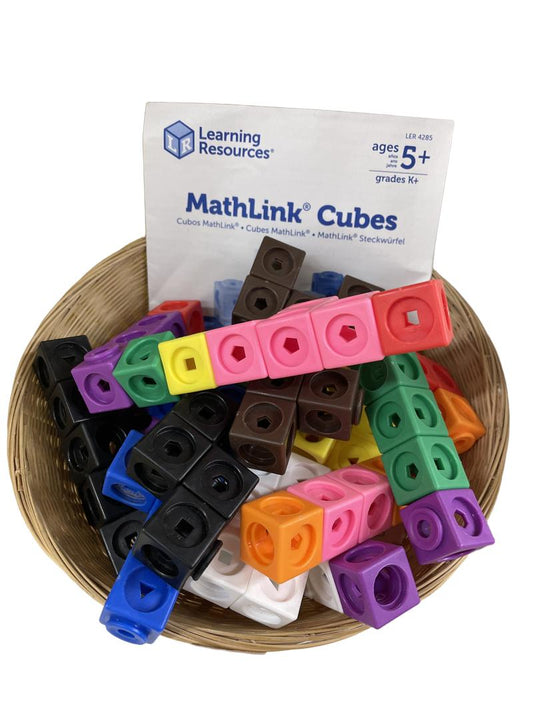 Preloved Toys - MathLink Cubes Set - Learning Resources