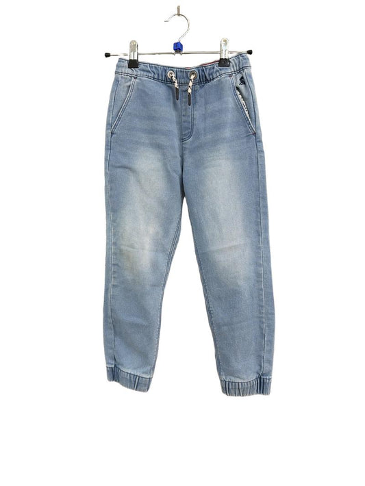Preloved Joules - Light Blue Jeans, Drawstring Waist (6-7y)