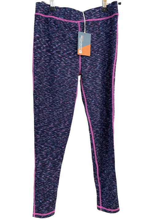Preloved Mountain Warehouse - Navy Pink Multicolour Athletic Leggings, NEW With Tags (11-12y)