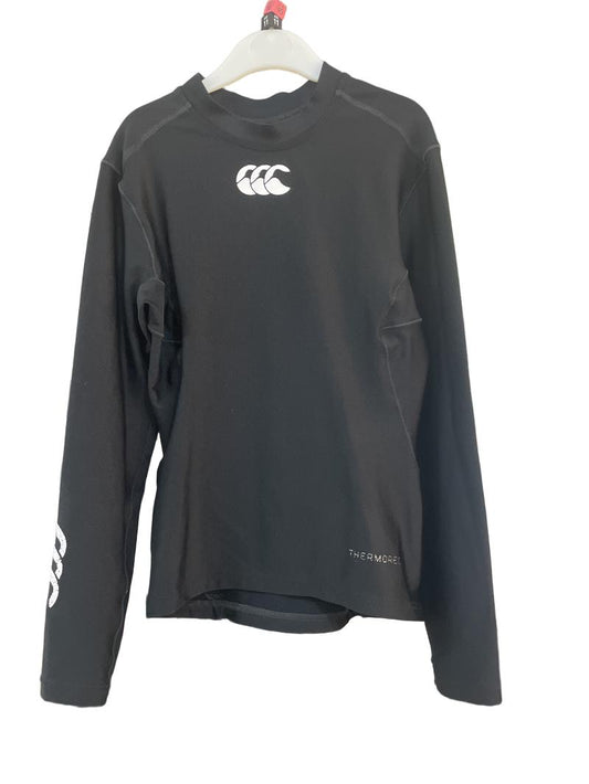 Preloved Canterbury - Black Athletic Long-sleeved Top, MB (10-11y, 11-12y)