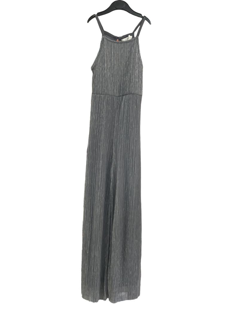 Preloved H&M - Silver Sparkly Jumpsuit. (8-9y, 9-10y)