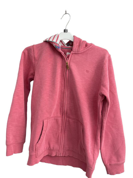 Preloved Fatface - Pink Zip Hoodie (12-13y)